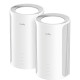 Cudy M11000 Tribanda (2.4 GHz / 5 GHz / 6 GHz) Wi-Fi 7 (802.11be) Blanco 4 Interno